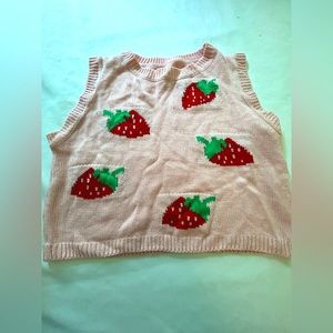 Cute Strawberry vest